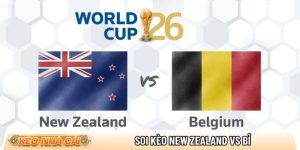 Soi kèo New Zealand vs Bỉ, 10h ngày 27/6 – Giải World Cup 2026